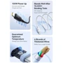 Кабель Baseus USB Cable to USB-C Silky Series 100W 1m Black (P10377703113-00) фото 6