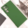 Чохол для телефона Lakshmi Case Silicone Cover Full Camera Dark Green для Samsung S928 Galaxy S24 Ultra: Матеріал силикон