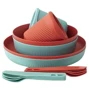 Набор посуды Sea to Summit Passage Dinnerware Set, 2P, 14 Piece, Spicy Orange/Aqua Sea Blue (STS ACK037051-122123): Производитель Sea To Summit