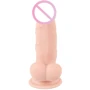 Фаллоимитатор с мошонкой Orion Nature Skin Small Bendable Dildo