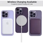 Чехол для iPhone TPU Case Bonbon Metal Style with MagSafe Dark Purple for iPhone 12 Pro Max фото 6