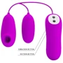 Вакуумный стимулятор с виброяйцом PRETTY LOVE - SUCTION & VIBRO-BULLETS, BI-014925