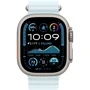 Apple Watch Ultra 2 2024 GPS + Cellular 49mm Natural Titanium Case with Ice Blue Ocean Band UA фото 8