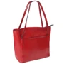 Женская сумка шоппер Monsen красная (10241-red)