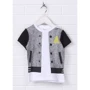 Футболка H&M 7Z5157486 74 см черно-белая