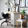 Письмовий стіл ІКЕА HEMNES 155х65 см (205.350.44): Форма стільниці Прямоугольная