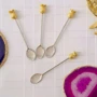 Сервировка стола Чайные ложки Talking Tables с ручкой Ананас 4 шт (EMP-TEASPOON-PINE) фото 2