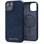 Чохол для iPhone Njord Salmon Leather MagSafe Case Blue (NA41SL01) для iPhone 14