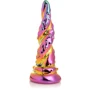 Фэнтезийный фаллоимитатор Creature Cocks Enchanting Rainbow Glass Dildo