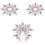 Пэстис Petits Joujoux Gloria set of 3 - Black/Pink