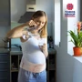 Бандаж Toros Group до- послеродовый пористый с ребрами жесткости Бежевый размер 4 (114П(б)-4): Фиксация Липучка