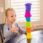 Іграшка тактильна М'які чашки Fat Brain Toys Suction Kupz 6 шт. (F183ML) фото 6