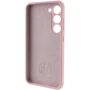 Чехол для телефонов Lakshmi Premium Silicone Case with Logo Full Camera Pink Sand for Samsung S921 Galaxy S24: Материал силикон