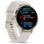 Смарт-часы Garmin Venu 3S Soft Gold Stainless Steel Bezel with Ivory Case and Silicone Band (010-02785-04): Время работы до 14 дней