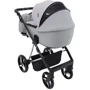 Универсальная коляска 2 в 1 Adamex Blanc Special Edidion PS-586 (680731): Ширина шасси 57.5 см