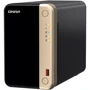 Сетевой накопитель (NAS) Qnap TS-264-8G: Предустановленные диски Нет