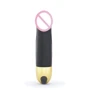 Вибратор Dorcel Real Vibration S Gold 2.0, перезаряжаемый