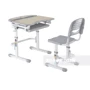 Комплект FunDesk Парта і стілець-трансформери Sorriso Grey