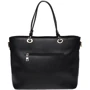 Женская сумка тоут Ricco Grande черная (1L953-black): Тип ручки Со съемным ремнем, Длинная ручка, С двумя ручками, Плечевой ремень