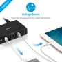 Зарядний пристрій ANKER PowerPort 10 60W 10-port V3 Black (A2133L11): Кабель в комплекті відокремлюємий