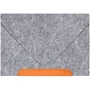 Gmakin Cover Envelope Felt Brown/Grey (GM10-15) for MacBook Pro 15/Pro 16: Колір сірий (Space Gray)