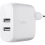 Зарядное устройство Belkin Wall Charger Home 2xUSB 24W with USB-C Cable White (WCE002VF1MWH): Особенности USB-C