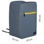 Сумка для ноутбуков Canyon 15.6" Cabin Size Backpack Gray (CNE-CSZ01GY01): Тип сумки рюкзак