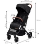 Прогулочная коляска Kidwell COLMER Jet Black фото 13