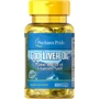 Puritan's Pride Cod Liver Oil 415 mg Масло печени трески 100 гелевых капсул