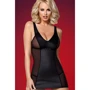 Сексуальное платье Obsessive 823-DRE-1, L/XL, Черный, S/M