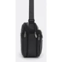 Мужская сумка через плечо Borsa Leather черная (K16683-3bl-black): Тип Сумки