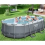 Бассейн Bestway каркасный овал 424-250-100 см (56620) (фильтр-насос, лестница, в коробке, 60.5-129.5-41.5 см) фото 2
