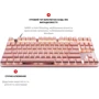 Клавиатура Motospeed GK82 Outemu Red USB/Wireless Pink (mtgk82pmr): Интерфейс подключения Wireless (радио интерфейс)