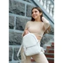 Жіночий рюкзак Sambag Dali LPO білий (15379008e): Тип ручки Коротка ручка, Плечовий ремінь