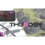 Батут THUNDER OUTSIDE PRO 8FT розовый (OUTSIDE-PRO-8FT-PINK) фото 3