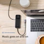 Адаптер Baseus Adapter Superlative USB-C to 2xUSB3.0+HDMI+3.5mm Deep Grey with Wireless Charger (CAHUB-AZ0G) for Apple Watch фото 12