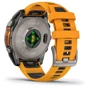 Смарт-часы Garmin Fenix 8 AMOLED 47mm Sapphire Titanium with Spark Orange/Graphite Silicone Band (010-02904-11) фото 11