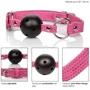 CalExotics Tickle Me Pink Ball Gag - кляп з кулькою