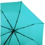 Зонт женский автомат Art Rain бирюзовый (ZAR3901-1928): Фасон Складной (3 сложения)