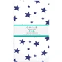 Комплект постільної білизни Cosas Animals-Indi-Blue зірки сині на білому 155х215 см (Animals-Indi_Blue_155)