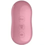 Вакуумный стимулятор с вибрацией Satisfyer Cotton Candy Light Red