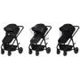 Универсальная коляска 3 в 1 Lionelo Bianka Black Onyx черная (LO-BIANKA 3IN1 BLACK ONYX): Возможность установки люльки есть