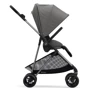 Прогулянкова коляска Cybex Melio Soho Grey: Ширина шасі 49 см
