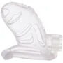 Клетка для пениса LOCKINK Sevanda Plastic Penis Chastity Cage - Transparent