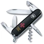 Мультитул Victorinox Spartan Army 91мм/12 функций/черный /Эмблема ВСУ + Надпись (1.3603.3_W1011u)