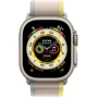 Аксесуар для Watch Apple Trail Loop Yellow/Beige Size S/M (MQEG3) для Apple Watch 44/45/49mm: Сумісність Apple Watch 49mm, Apple Watch 45mm, Apple Watch 44mm