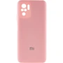 Чехол для телефонов Mobile Case Silicone Cover Shield Camera Pink for Xiaomi Redmi Note 10 / Note 10s