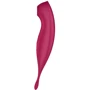 Смарт-вибратор для клитора с вакуумной стимуляцией Satisfyer Twirling Pro+ dark red