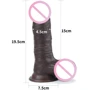 Фаллоимитатор LoveToy Sliding-Skin Dong Brown 7.8"