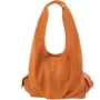 Женская сумка хобо Laskara коричневая (LK-10239-cognac): Страна производитель Чехия
